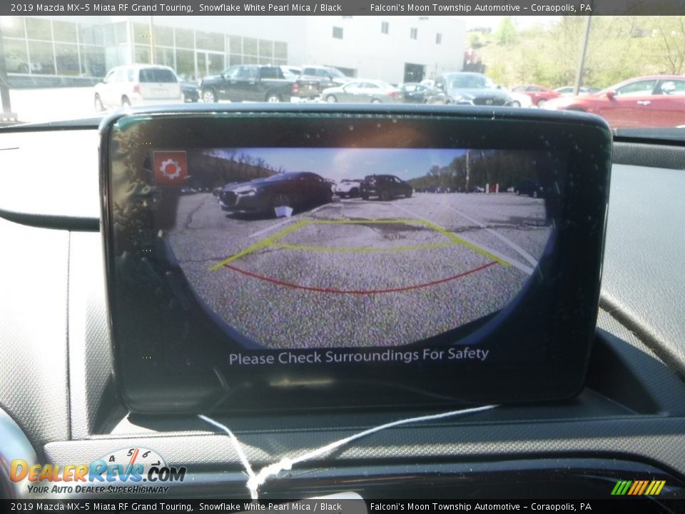 2019 Mazda MX-5 Miata RF Grand Touring Snowflake White Pearl Mica / Black Photo #15
