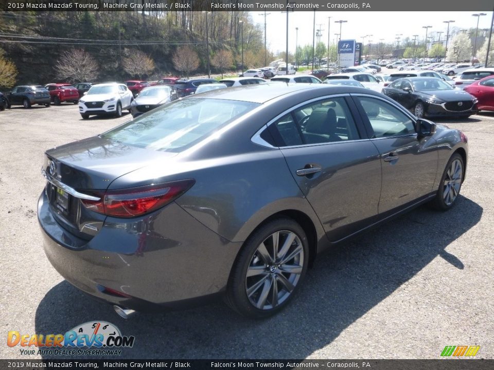 2019 Mazda Mazda6 Touring Machine Gray Metallic / Black Photo #2