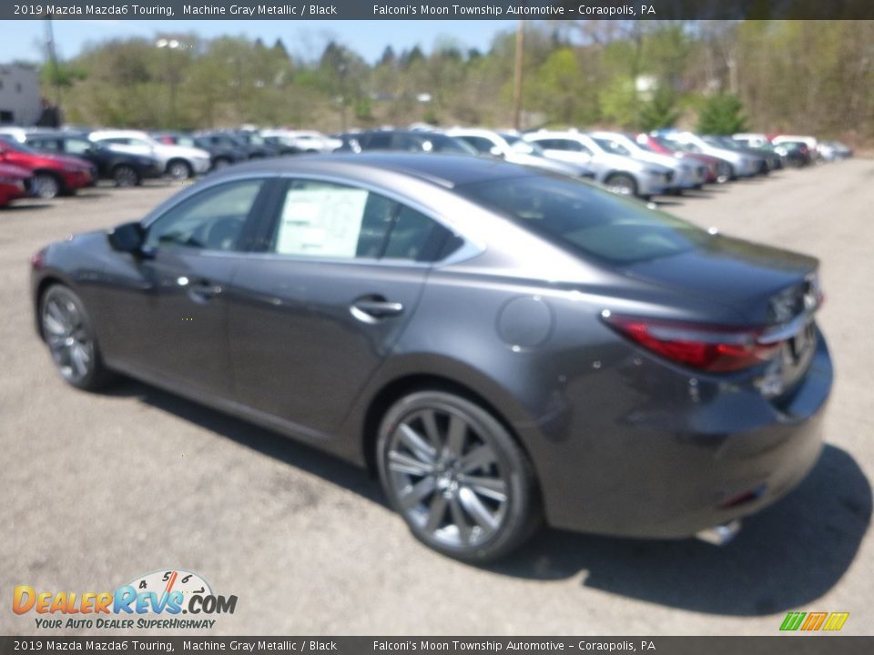 2019 Mazda Mazda6 Touring Machine Gray Metallic / Black Photo #6