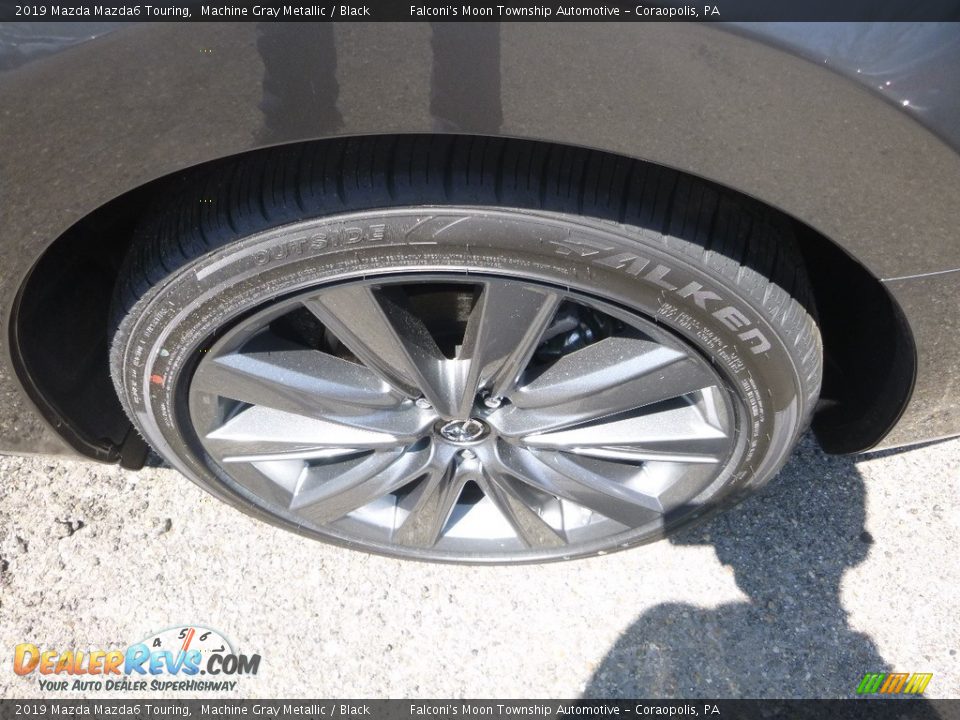 2019 Mazda Mazda6 Touring Machine Gray Metallic / Black Photo #7