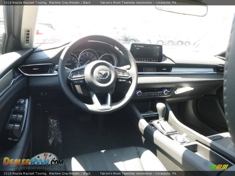 2019 Mazda Mazda6 Touring Machine Gray Metallic / Black Photo #9
