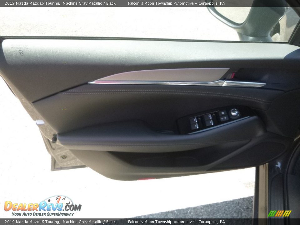 2019 Mazda Mazda6 Touring Machine Gray Metallic / Black Photo #10