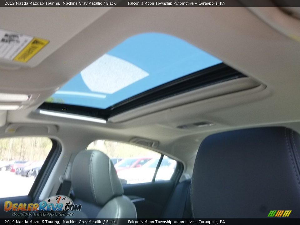 2019 Mazda Mazda6 Touring Machine Gray Metallic / Black Photo #13