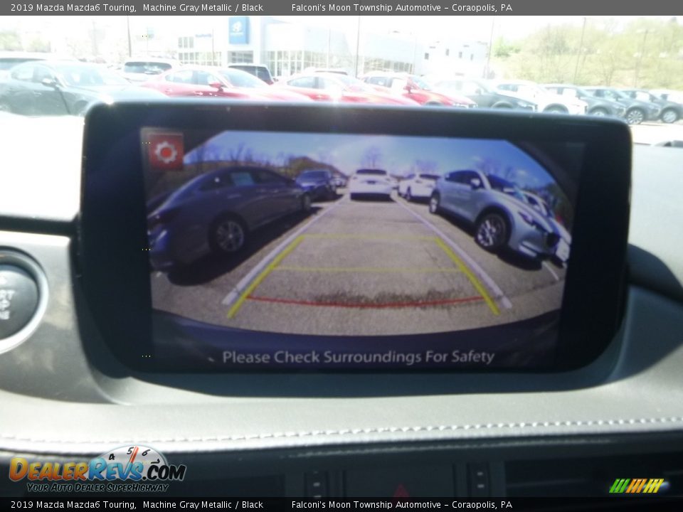 2019 Mazda Mazda6 Touring Machine Gray Metallic / Black Photo #15