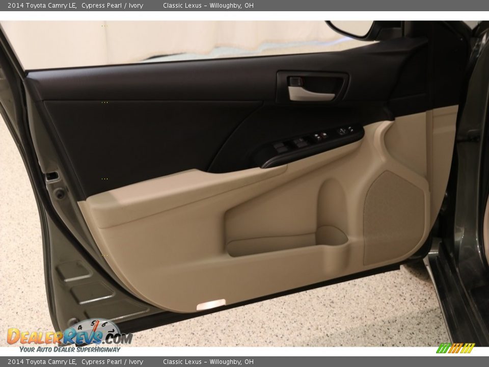 2014 Toyota Camry LE Cypress Pearl / Ivory Photo #4