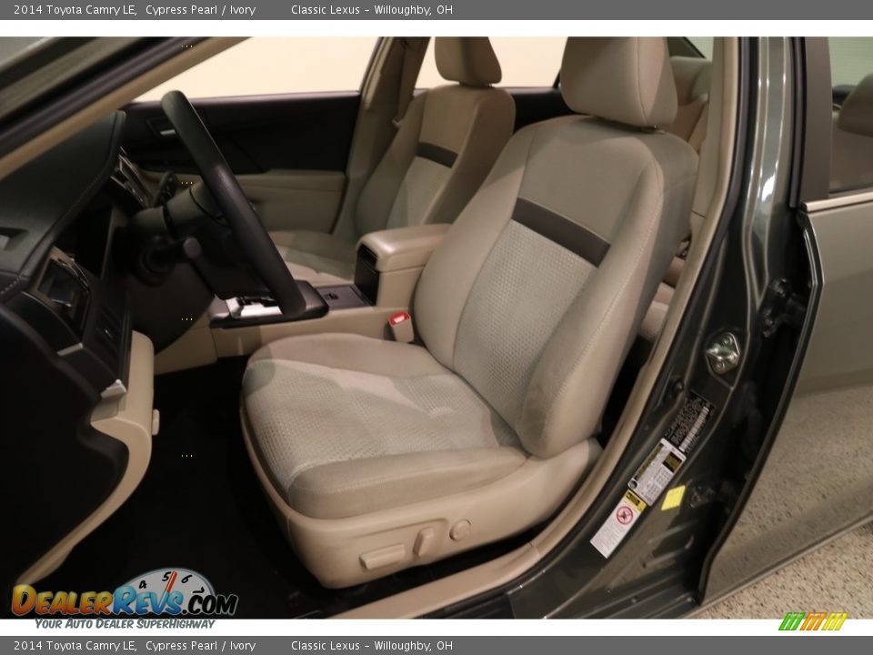 2014 Toyota Camry LE Cypress Pearl / Ivory Photo #5