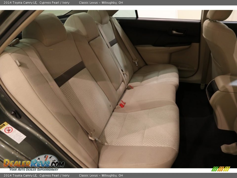 2014 Toyota Camry LE Cypress Pearl / Ivory Photo #14