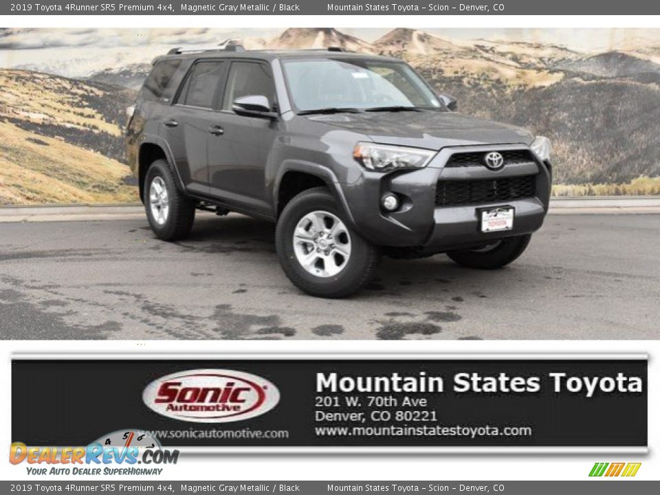 2019 Toyota 4Runner SR5 Premium 4x4 Magnetic Gray Metallic / Black Photo #1