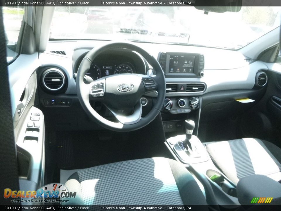 2019 Hyundai Kona SEL AWD Sonic Silver / Black Photo #9