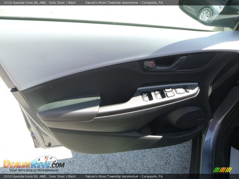 2019 Hyundai Kona SEL AWD Sonic Silver / Black Photo #10