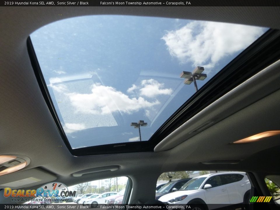 2019 Hyundai Kona SEL AWD Sonic Silver / Black Photo #13