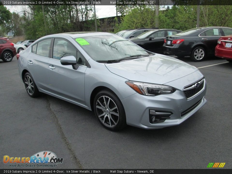 2019 Subaru Impreza 2.0i Limited 4-Door Ice Silver Metallic / Black Photo #4