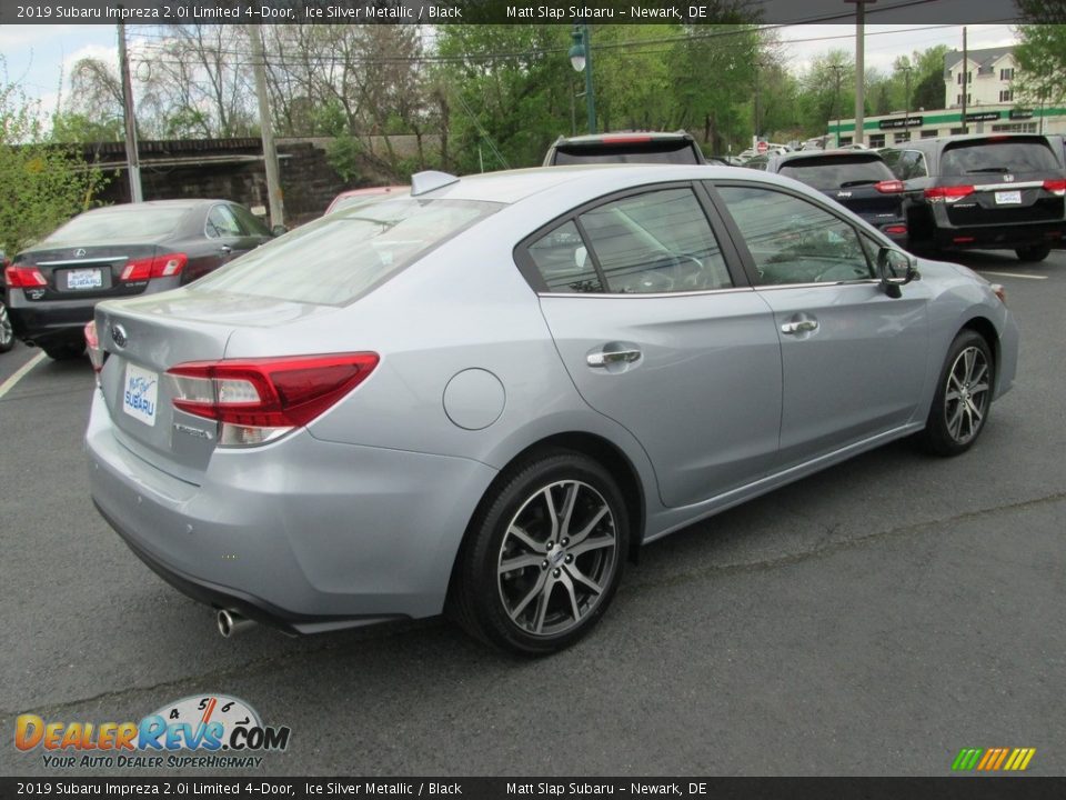 2019 Subaru Impreza 2.0i Limited 4-Door Ice Silver Metallic / Black Photo #6