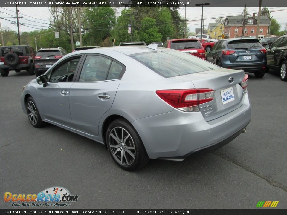 2019 Subaru Impreza 2.0i Limited 4-Door Ice Silver Metallic / Black Photo #8