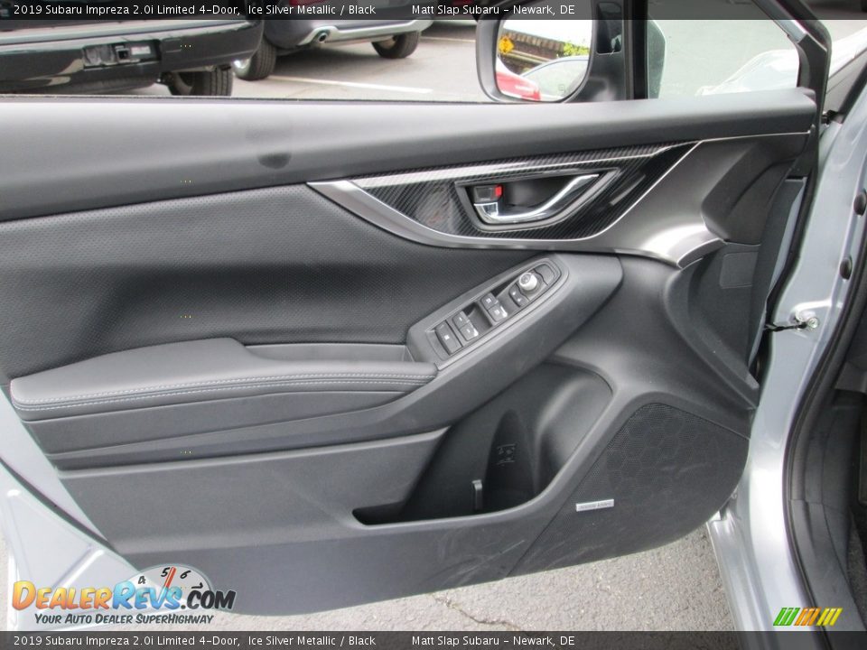 2019 Subaru Impreza 2.0i Limited 4-Door Ice Silver Metallic / Black Photo #14