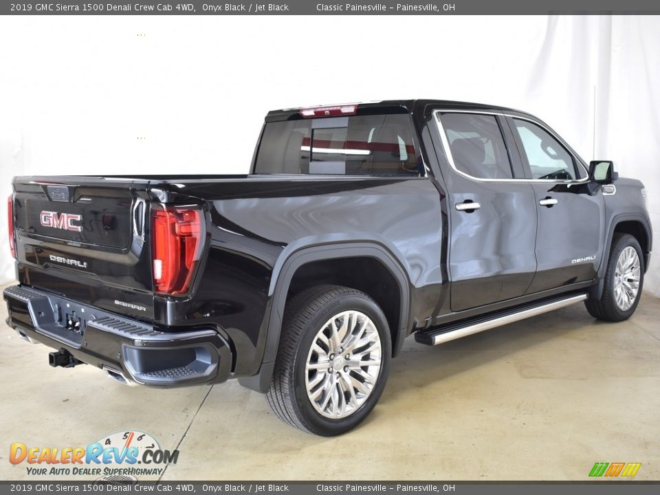 2019 GMC Sierra 1500 Denali Crew Cab 4WD Onyx Black / Jet Black Photo #2