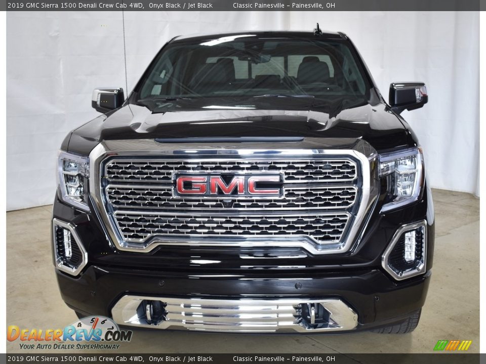 2019 GMC Sierra 1500 Denali Crew Cab 4WD Onyx Black / Jet Black Photo #4