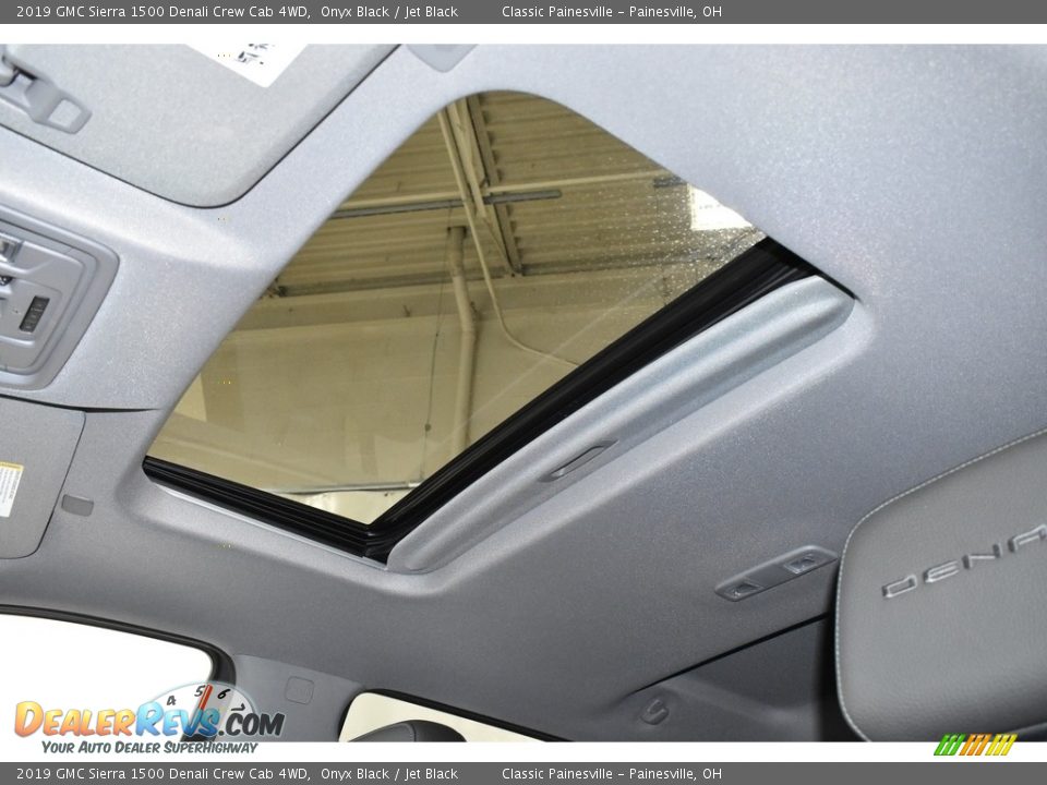 2019 GMC Sierra 1500 Denali Crew Cab 4WD Onyx Black / Jet Black Photo #6