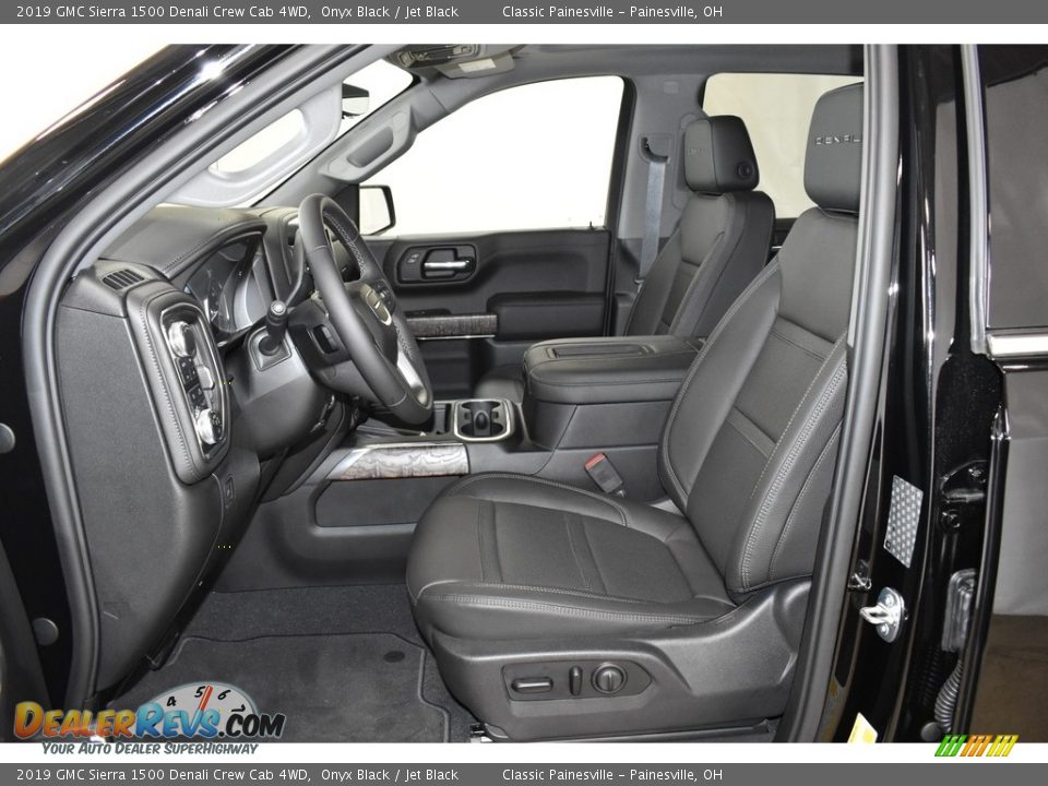 2019 GMC Sierra 1500 Denali Crew Cab 4WD Onyx Black / Jet Black Photo #7