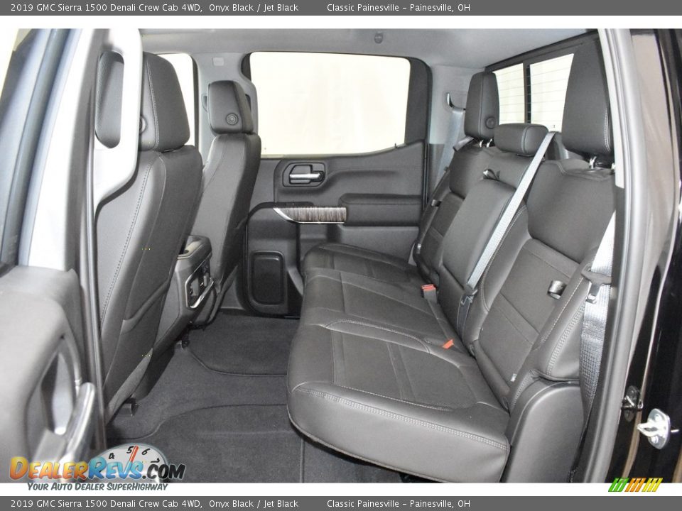 2019 GMC Sierra 1500 Denali Crew Cab 4WD Onyx Black / Jet Black Photo #8