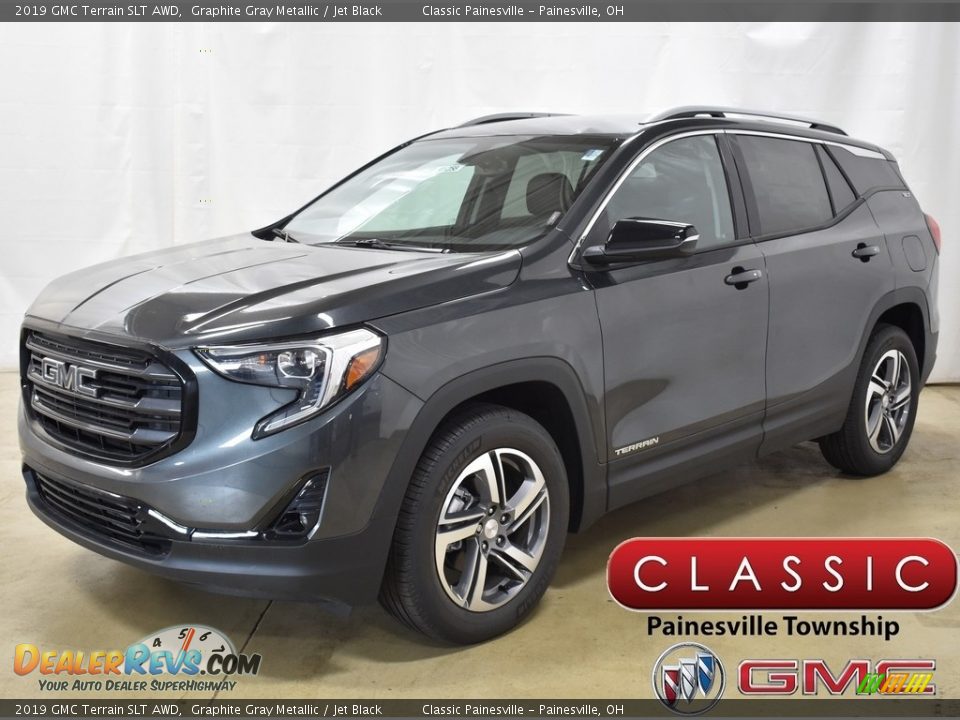 2019 GMC Terrain SLT AWD Graphite Gray Metallic / Jet Black Photo #1