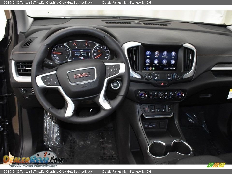 2019 GMC Terrain SLT AWD Graphite Gray Metallic / Jet Black Photo #8