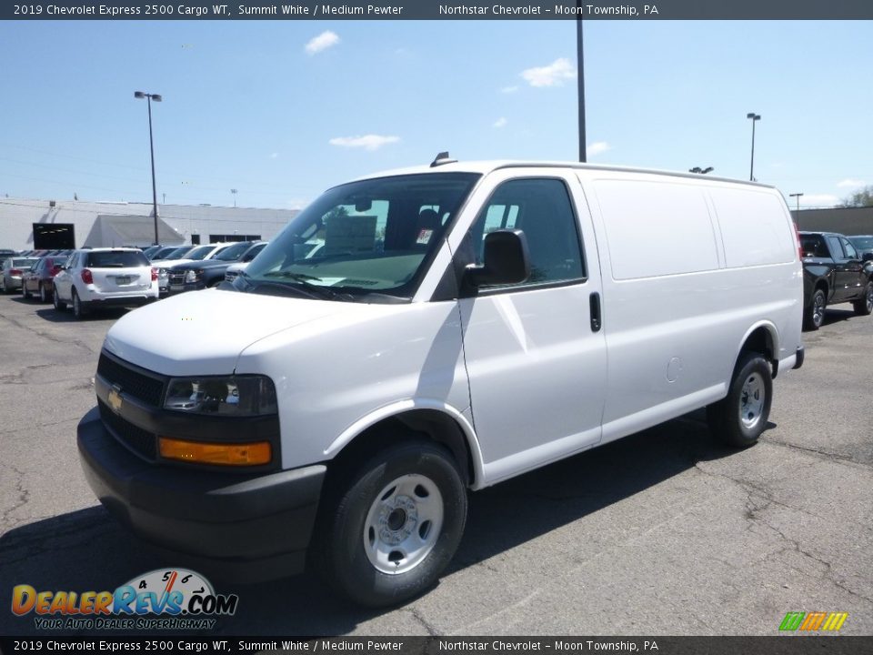 2019 Chevrolet Express 2500 Cargo WT Summit White / Medium Pewter Photo #1