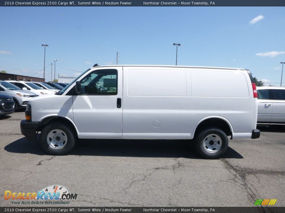 2019 Chevrolet Express 2500 Cargo WT Summit White / Medium Pewter Photo #2