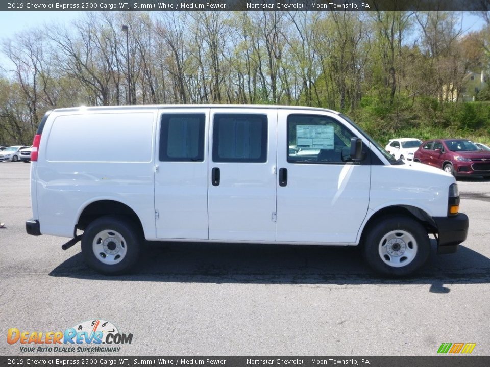 2019 Chevrolet Express 2500 Cargo WT Summit White / Medium Pewter Photo #7