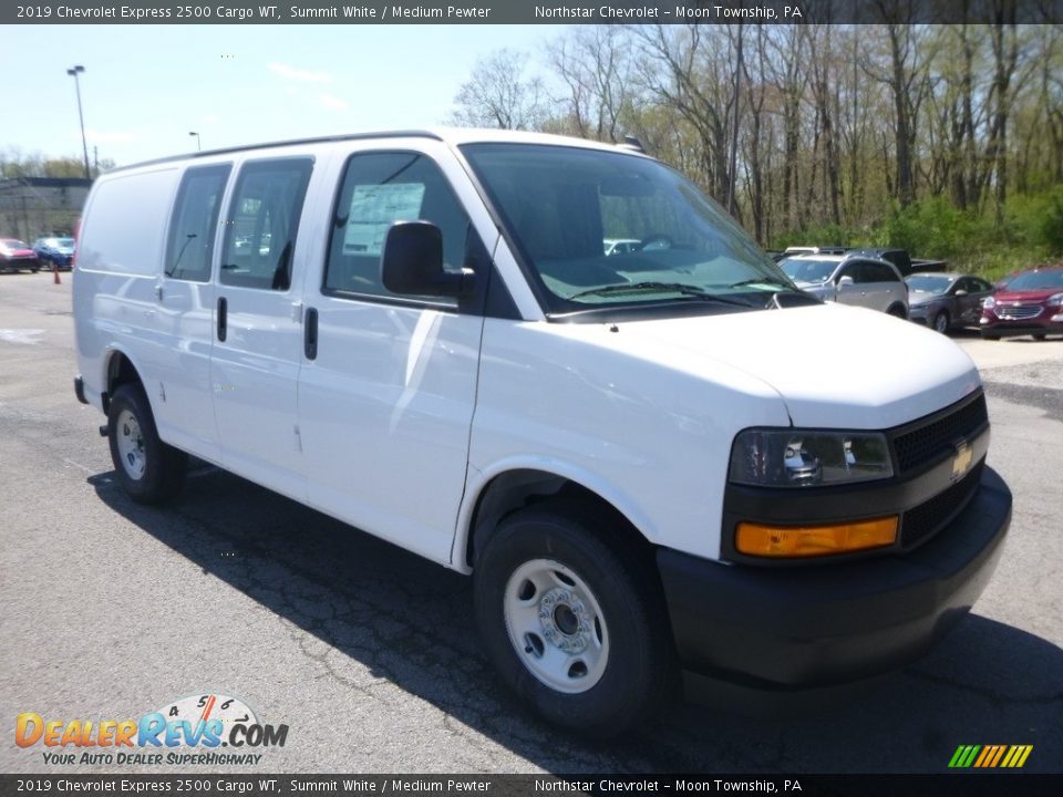 2019 Chevrolet Express 2500 Cargo WT Summit White / Medium Pewter Photo #8