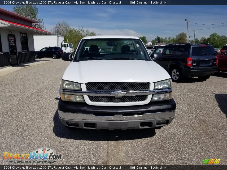 2004 Chevrolet Silverado 1500 Z71 Regular Cab 4x4 Summit White / Dark Charcoal Photo #2