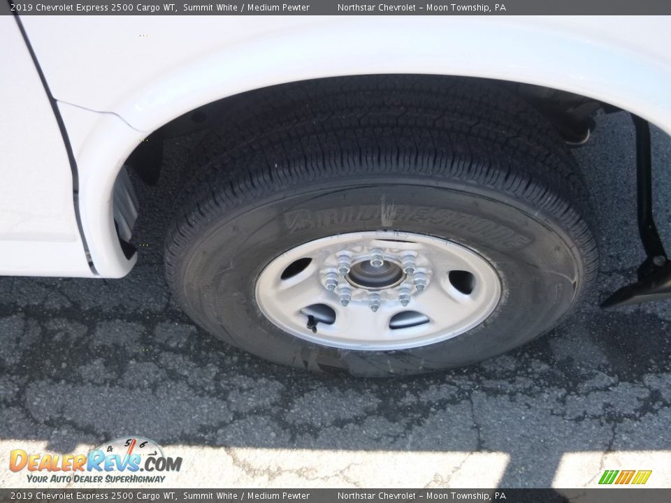 2019 Chevrolet Express 2500 Cargo WT Summit White / Medium Pewter Photo #10