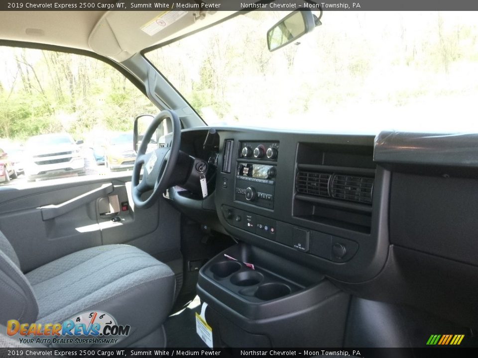 2019 Chevrolet Express 2500 Cargo WT Summit White / Medium Pewter Photo #12