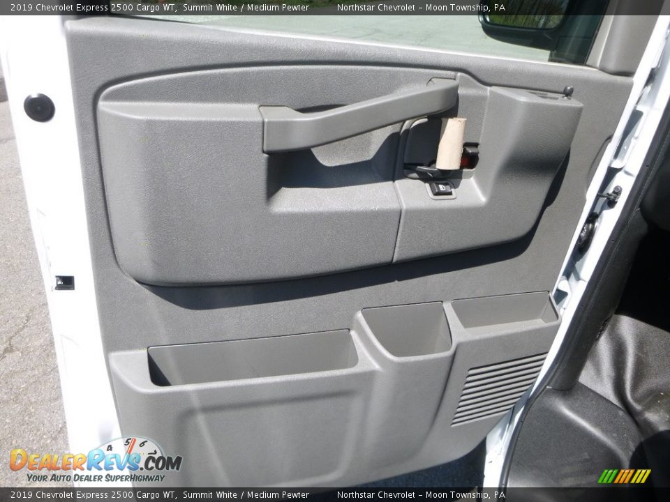 2019 Chevrolet Express 2500 Cargo WT Summit White / Medium Pewter Photo #15