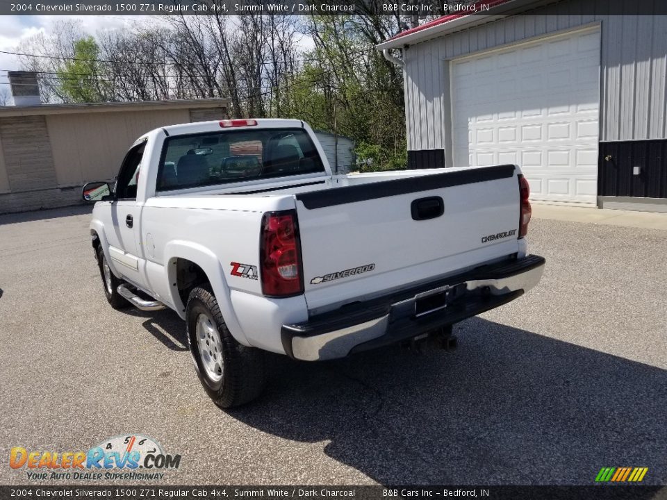 2004 Chevrolet Silverado 1500 Z71 Regular Cab 4x4 Summit White / Dark Charcoal Photo #5