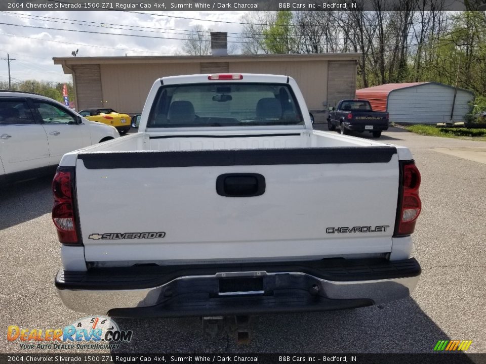 2004 Chevrolet Silverado 1500 Z71 Regular Cab 4x4 Summit White / Dark Charcoal Photo #6