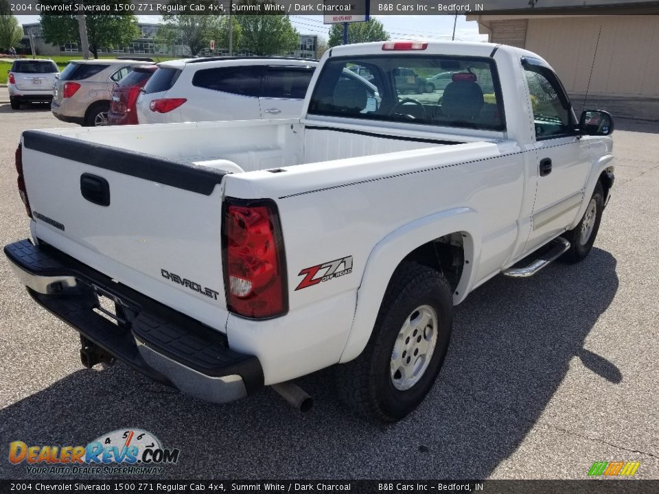2004 Chevrolet Silverado 1500 Z71 Regular Cab 4x4 Summit White / Dark Charcoal Photo #7