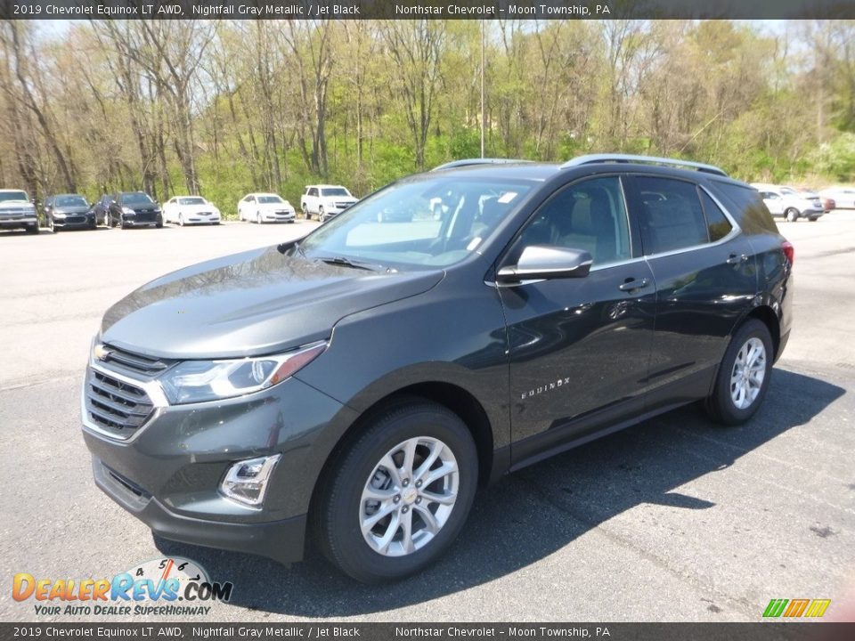 2019 Chevrolet Equinox LT AWD Nightfall Gray Metallic / Jet Black Photo #1
