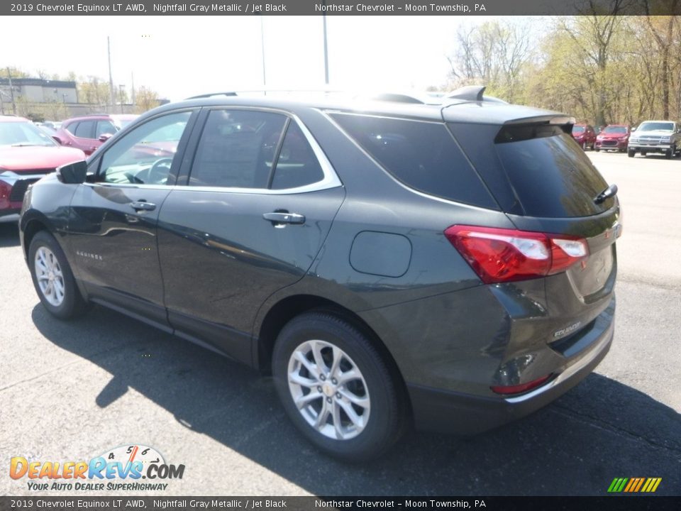2019 Chevrolet Equinox LT AWD Nightfall Gray Metallic / Jet Black Photo #3