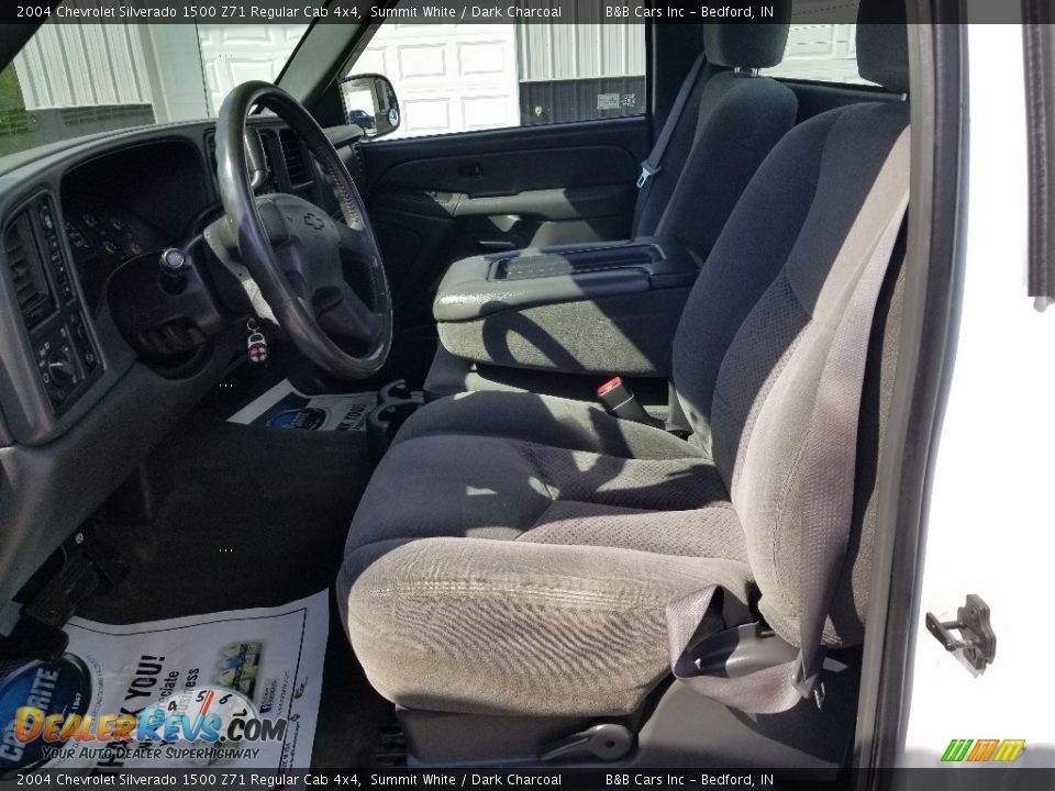 2004 Chevrolet Silverado 1500 Z71 Regular Cab 4x4 Summit White / Dark Charcoal Photo #10