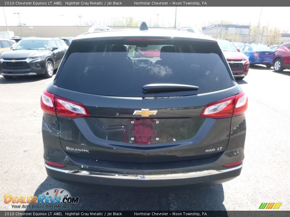 2019 Chevrolet Equinox LT AWD Nightfall Gray Metallic / Jet Black Photo #4