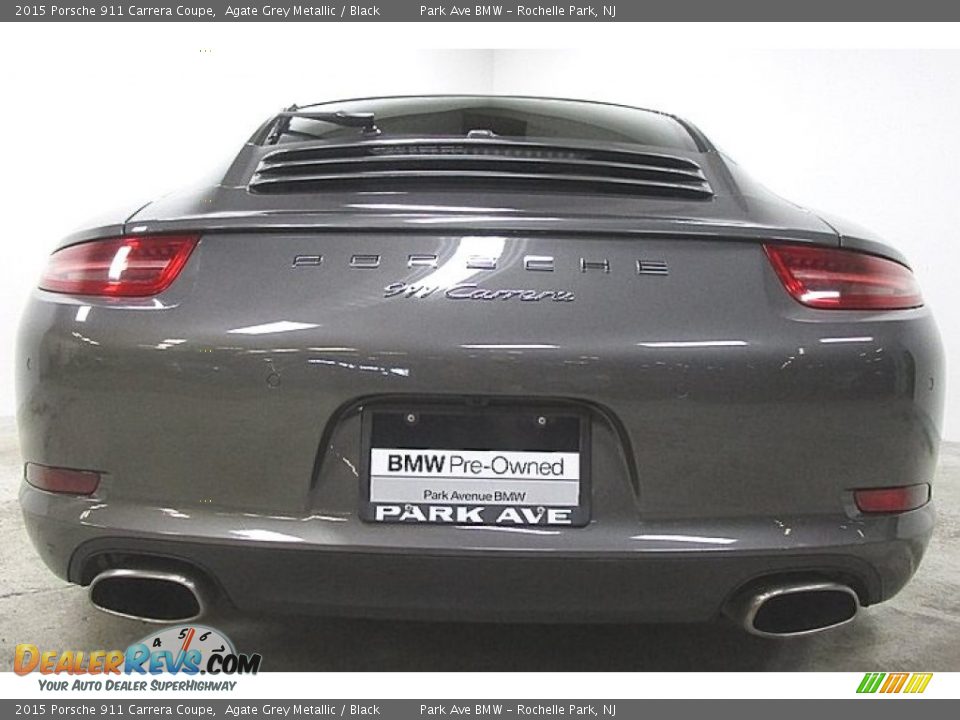 2015 Porsche 911 Carrera Coupe Agate Grey Metallic / Black Photo #1