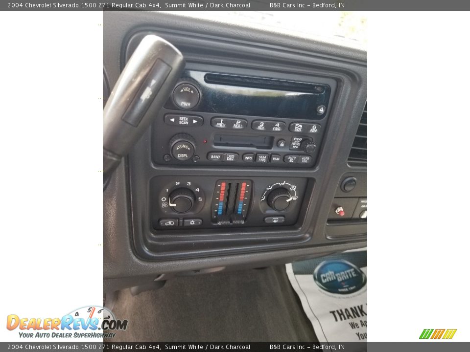 2004 Chevrolet Silverado 1500 Z71 Regular Cab 4x4 Summit White / Dark Charcoal Photo #12