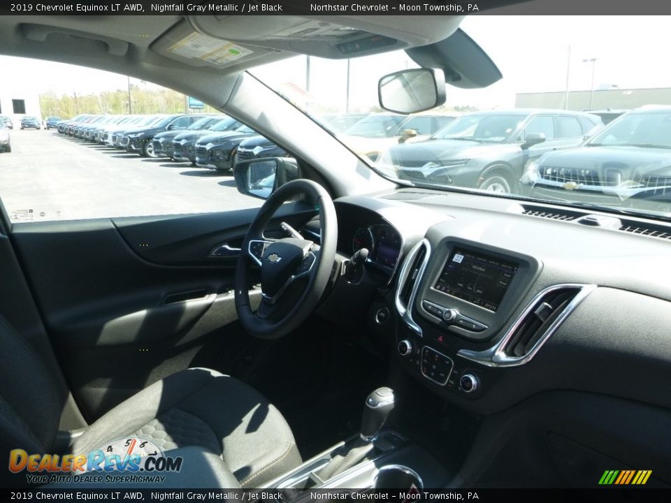 2019 Chevrolet Equinox LT AWD Nightfall Gray Metallic / Jet Black Photo #11