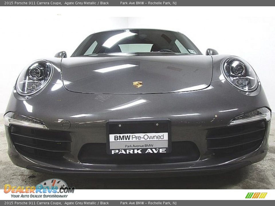 2015 Porsche 911 Carrera Coupe Agate Grey Metallic / Black Photo #2
