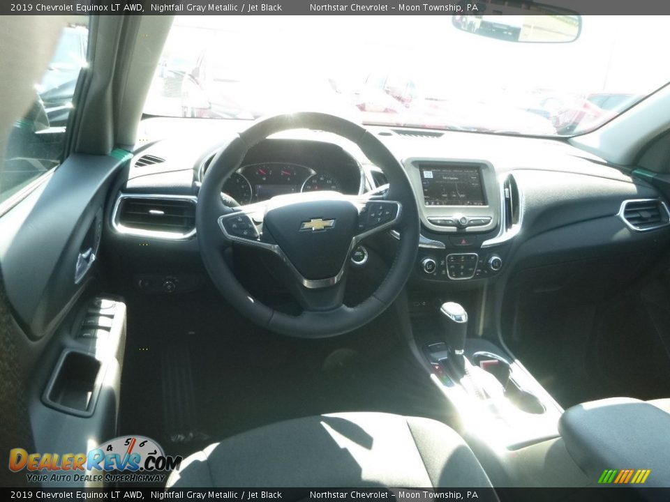 2019 Chevrolet Equinox LT AWD Nightfall Gray Metallic / Jet Black Photo #13