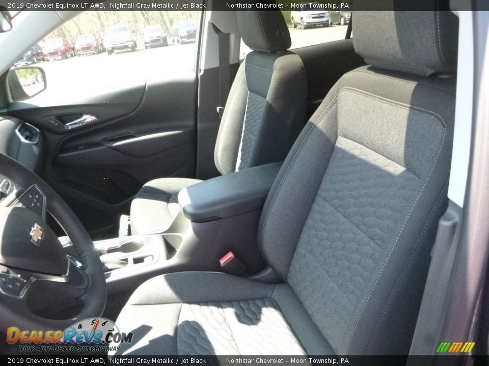 2019 Chevrolet Equinox LT AWD Nightfall Gray Metallic / Jet Black Photo #15