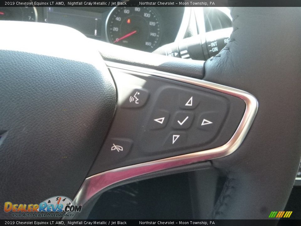 2019 Chevrolet Equinox LT AWD Nightfall Gray Metallic / Jet Black Photo #19