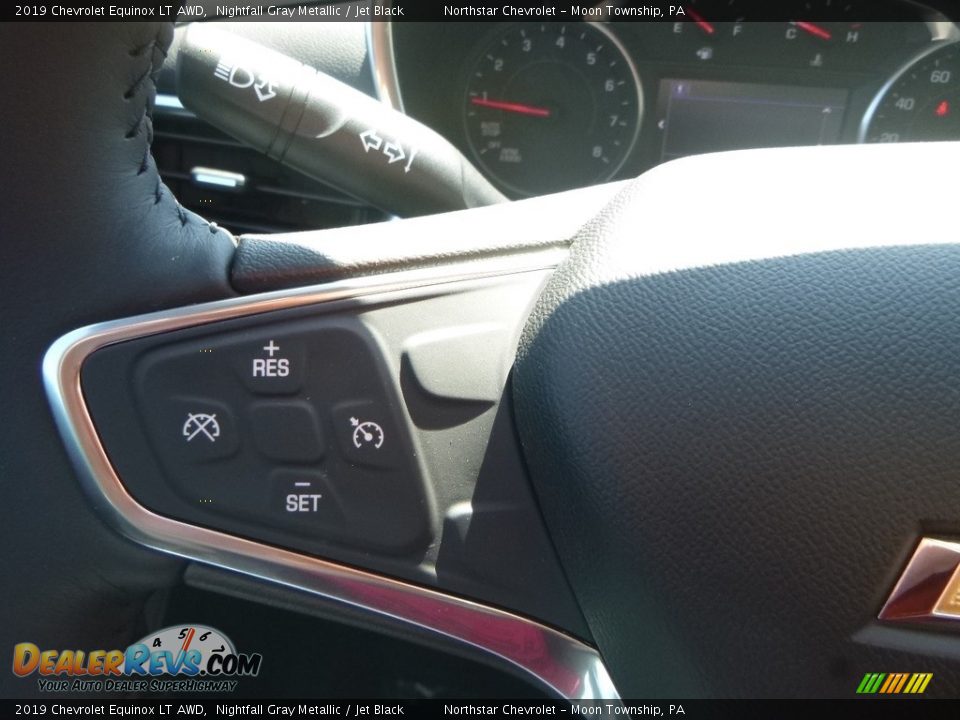 2019 Chevrolet Equinox LT AWD Nightfall Gray Metallic / Jet Black Photo #20