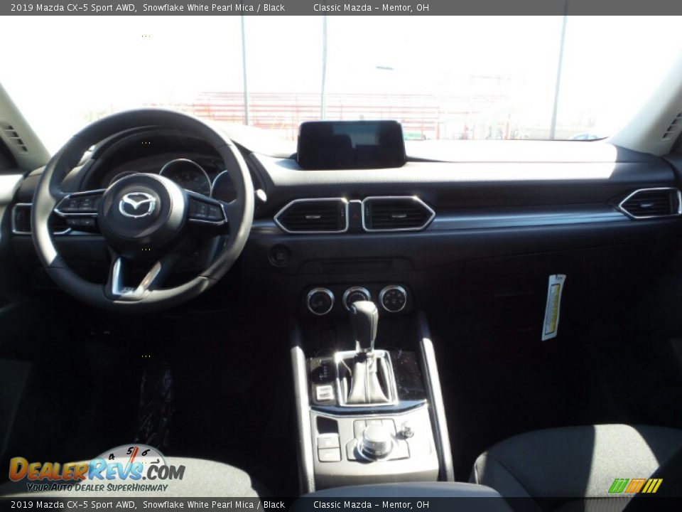 2019 Mazda CX-5 Sport AWD Snowflake White Pearl Mica / Black Photo #10